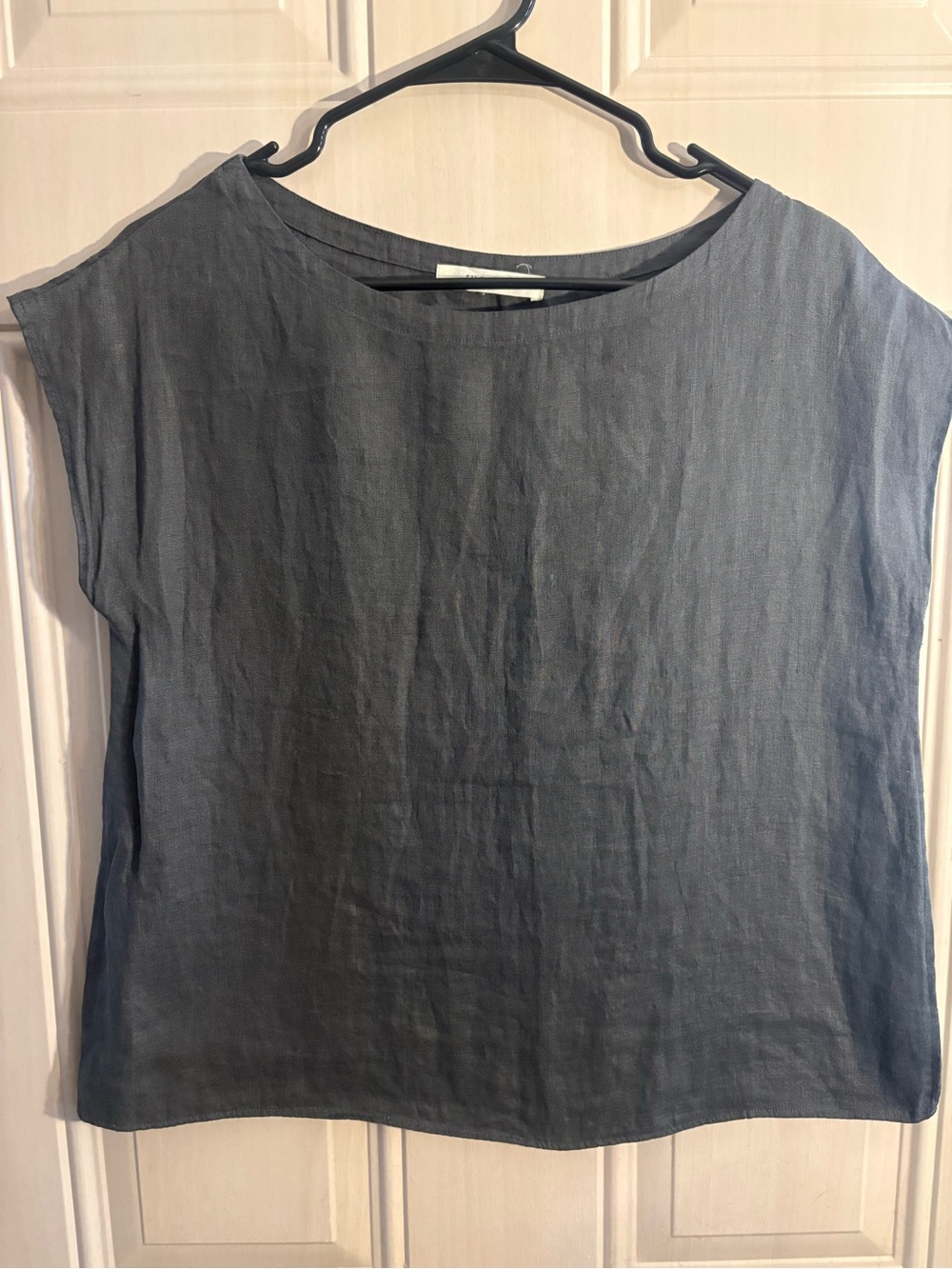 Filosofia linen gray Women’s top Classy Chic Business Casual